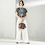 【WEB限定】チャーム 付き フリル 巾着 ショルダー