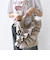 《一部追加予約》【WEB限定】チャーム 付き フリル トート