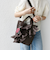 《一部追加予約》【WEB限定】チャーム 付き フリル トート