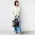 《一部追加予約》【WEB限定】チャーム 付き フリル トート