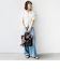 《一部追加予約》【WEB限定】チャーム 付き フリル トート