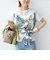 【WEB限定】〈手洗い可能〉スカーフ コンビ TEE