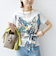 【WEB限定】〈手洗い可能〉スカーフ コンビ TEE