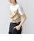 【WEB限定】〈手洗い可能〉スカーフ コンビ TEE