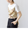 【WEB限定】〈手洗い可能〉スカーフ コンビ TEE
