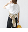 【WEB限定】〈手洗い可能〉スカーフ コンビ TEE