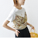 【WEB限定】〈手洗い可能〉スカーフ コンビ TEE