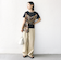【WEB限定】〈手洗い可能〉スカーフ コンビ TEE