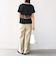 【WEB限定】〈手洗い可能〉スカーフ コンビ TEE