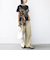 【WEB限定】〈手洗い可能〉スカーフ コンビ TEE