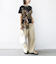 【WEB限定】〈手洗い可能〉スカーフ コンビ TEE