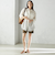 小泉里子コラボ:〈手洗い可能〉ダブル クロス ショート パンツ