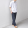 SHIPS any: BEZ TEXTILE マルチカラー ストライプ/ソリッド ボタンダウン ショートスリーブ シャツ◇