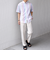 SHIPS any: BEZ TEXTILE マルチカラー ストライプ/ソリッド ボタンダウン ショートスリーブ シャツ◇