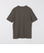 DRUMOHR: コットン/リネン ガーメントダイ Tシャツ