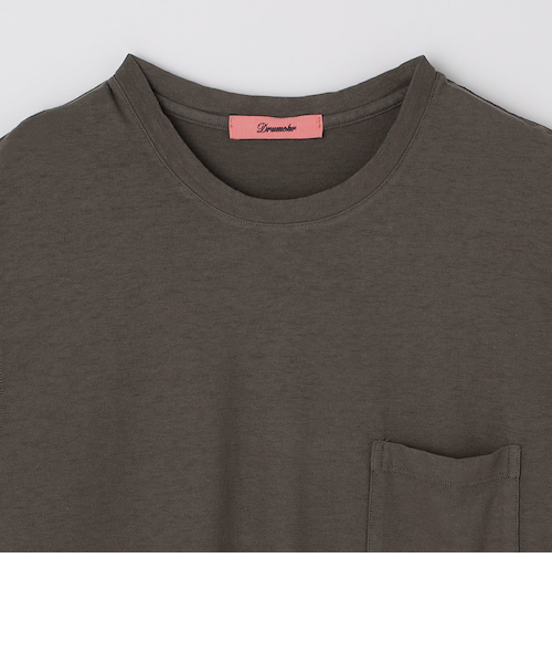 DRUMOHR: コットン/リネン ガーメントダイ Tシャツ｜シップスの通販