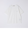 【WEB限定】SHIPS: メランジ カノコ クルーネック Tシャツ (半袖)
