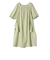 SHIPS Primary Navy Label:へム ステッチ オフショル ワンピース