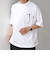 【SHIPS any別注】Phatee: オーガニックコットン ピスネーム スピンドル ポケット Tシャツ◇