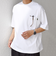 【SHIPS any別注】Phatee: オーガニックコットン ピスネーム スピンドル ポケット Tシャツ◇