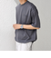 【SHIPS any別注】Phatee: オーガニックコットン ピスネーム スピンドル ポケット Tシャツ◇