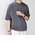 【SHIPS any別注】Phatee: オーガニックコットン ピスネーム スピンドル ポケット Tシャツ◇