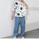 【SHIPS any別注】Phatee: オーガニックコットン パターン プリント スピンドル ポケット Tシャツ◇
