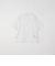 SHIPS any: オーガニック コットン ワンポイント ロゴ プリント×刺繍 スピンドル Tシャツ◇