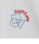 SHIPS any: オーガニック コットン ワンポイント ロゴ プリント×刺繍 スピンドル Tシャツ◇