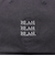【一部WEB限定】newhattan: BLAH BLAH BLAH. 刺繍 ベースボールキャップ◇