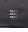 【一部WEB限定】newhattan: BLAH BLAH BLAH. 刺繍 ベースボールキャップ◇