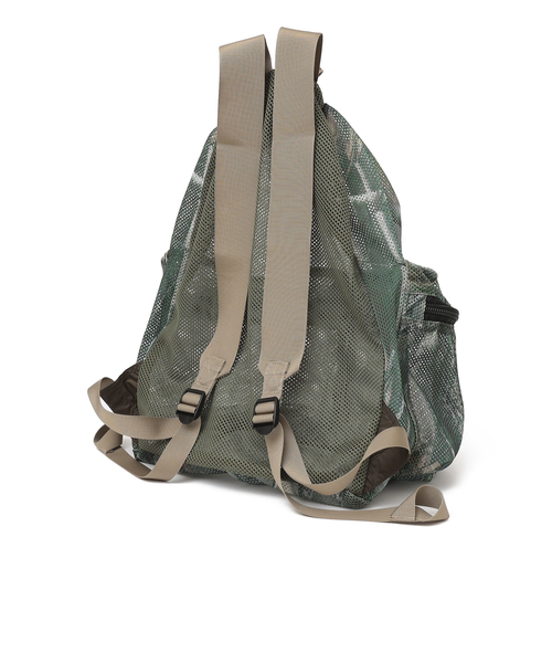 WEEKENDER: メッシュ リアルツリーカモ プリント ポケット バック