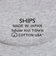 SHIPS: スタンダード チューブ Tシャツ