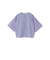 SHIPS Primary Navy Label:〈手洗い可能〉コットン ストライプ T ブラウス