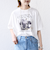 【SHIPS別注】81BRANCA:フォト ワイド TEE