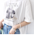 【SHIPS別注】81BRANCA:フォト ワイド TEE