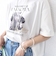 【SHIPS別注】81BRANCA:フォト ワイド TEE