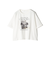 【SHIPS別注】81BRANCA:フォト ワイド TEE