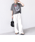 【SHIPS別注】81BRANCA:フォト ワイド TEE