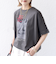 【SHIPS別注】81BRANCA:フォト ワイド TEE