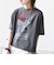 【SHIPS別注】81BRANCA:フォト ワイド TEE