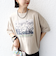 【SHIPS別注】81BRANCA:フォト ワイド TEE