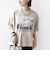 【SHIPS別注】81BRANCA:フォト ワイド TEE