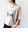 【SHIPS別注】81BRANCA:フォト ワイド TEE