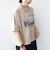 【SHIPS別注】81BRANCA:フォト ワイド TEE