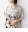 【SHIPS別注】81BRANCA:フォト ワイド TEE