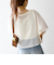 SHIPS any:〈手洗い可能〉メッシュ シアー ワイド TEE × タンク セット