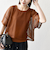 SHIPS any:〈手洗い可能〉メッシュ シアー ワイド TEE × タンク セット