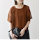 SHIPS any:〈手洗い可能〉メッシュ シアー ワイド TEE × タンク セット