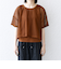 SHIPS any:〈手洗い可能〉メッシュ シアー ワイド TEE × タンク セット